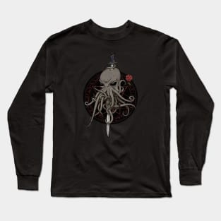 The Cthulhu Red Rose Long Sleeve T-Shirt